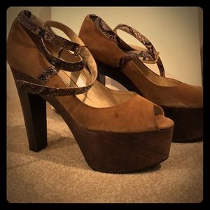 Jimmy Choo platform heels